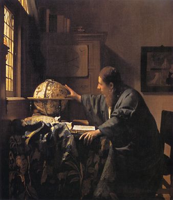 The Astronomer, by Johannes Vermeer (1668)